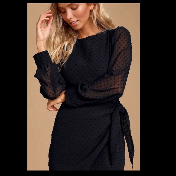 NWT: lulus black dress - Picture 2 of 6